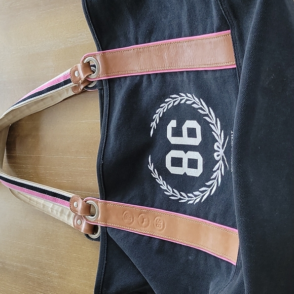 LARGE VICTORIA SECRET PINK CANVAS BAG - Picture 4 of 14